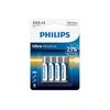 Батарейки Philips Alkaline AAA набор 4 шт блистер