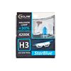 Solar H3 12V 55W PK22s StarBlue 4200K, SET 2 шт.
