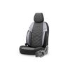 Чехлы на сиденья OTOM HEXA черные-серый HEX2803 2+1
