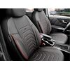 Чехлы на сиденья OTOM CORE черный с красным COR3202 2+1