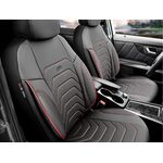Чехлы на сиденья OTOM CORE черный с красным COR3202 2+1