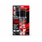 EDISON Эпоксидный клей шприц 30g (серый для метала)