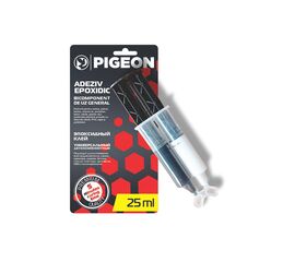 Эпоксидный клей шприц 25 ml Pigeon