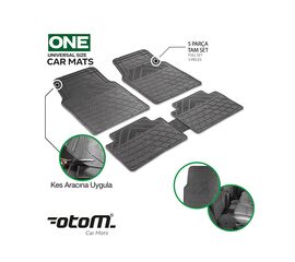 Коврики резиновые OTOM ONE универсальные 