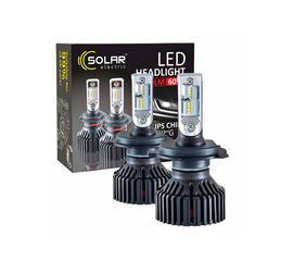 LED SOLAR H4 12/24V 6000Lm 50W Philips ZES