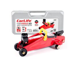 Домкрат 2 т подкатной CarLife FJ565P + пластик