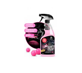 Grass Полироль-оч. пластика мат.блеск "Polyrole Matte" 600 ml bubble (жвачка)