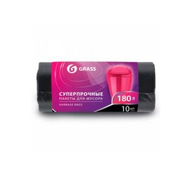 GRASS Мешок для мусора ПНД 180л. 10 шт
