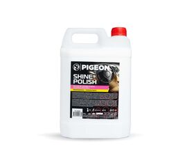 PIGEON Полироль для кожи, резины и пластика "Shine Polish" 5 л