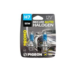 Лампочки для фар синие H7 12V 55W 2 шт. PIGEON