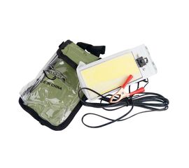 Лампа переноска LED пластина 12V мини (15*6 см)