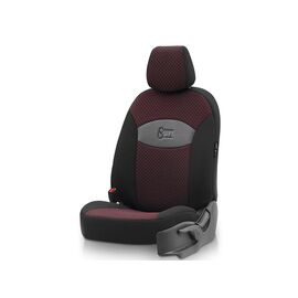 Чехлы на сиденья OTOM Smart красные SMT-553-NZ