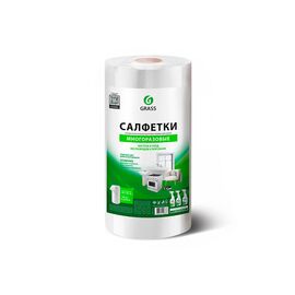 GRASS Салфетки для сухой и влажной уборки 25*30 (100шт)
