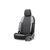 Чехлы на сиденья OTOM HEXA черные-серый HEX2803 2+1