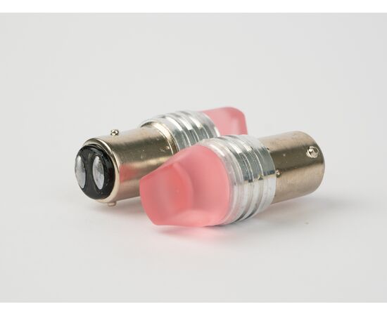 Лампы свет.  W21/5W 5LED красные Flash, 2 шт