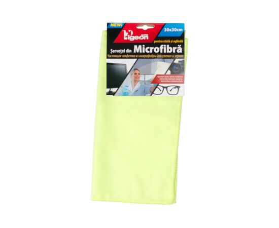 Салфетка из микрофибры для стекол и зеркал