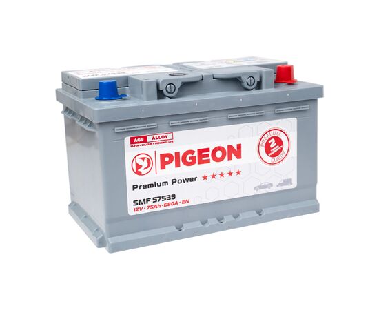 PIGEON SMF 57539 12V 75Ah 680A