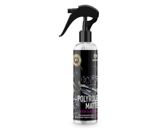 Grass Полироль-очиститель пластика "Polyrole Matte" 250 ml