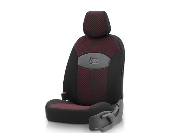 Чехлы на сиденья OTOM Smart красные SMT-553-NZ