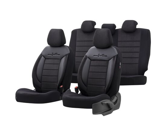 Чехлы на сиденья OTOM Comfortline 2+1 (черный)
