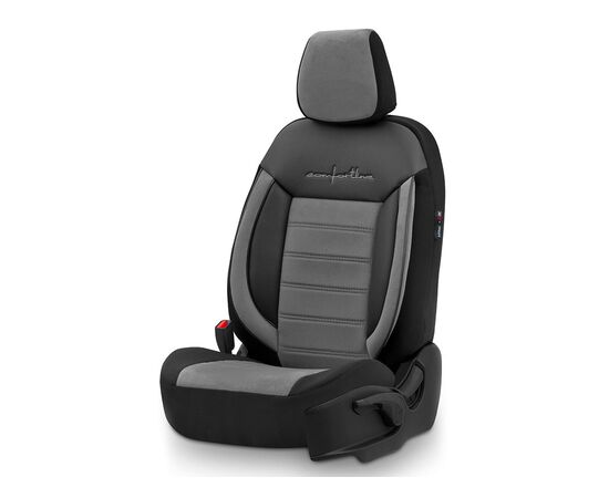 Чехлы на сиденья OTOM Comfortline 2+1 (черный с серым)