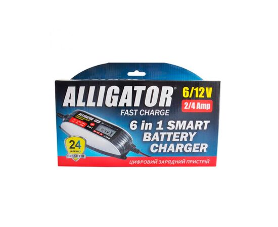 Зарядка для аккумулятора цифровая Alligator 6в1 AC-812