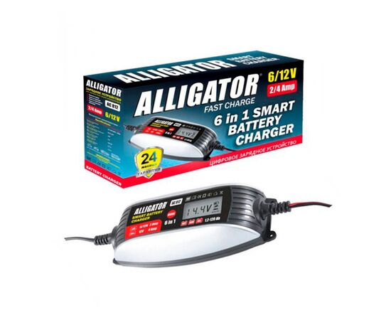 Зарядка для аккумулятора цифровая Alligator 6в1 AC-812