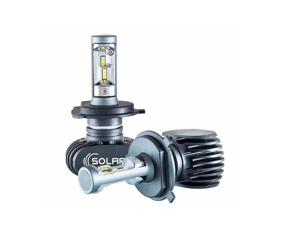 LED SOLAR H4 12/24V 6000K 4000Lm 50W Seoul CSP 19x19