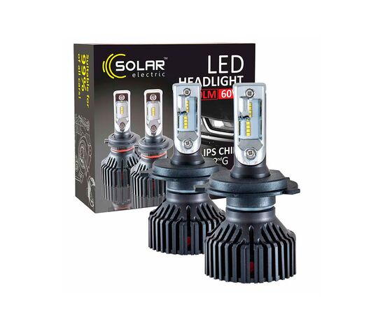 LED SOLAR H4 12/24V 6000Lm 50W Philips ZES