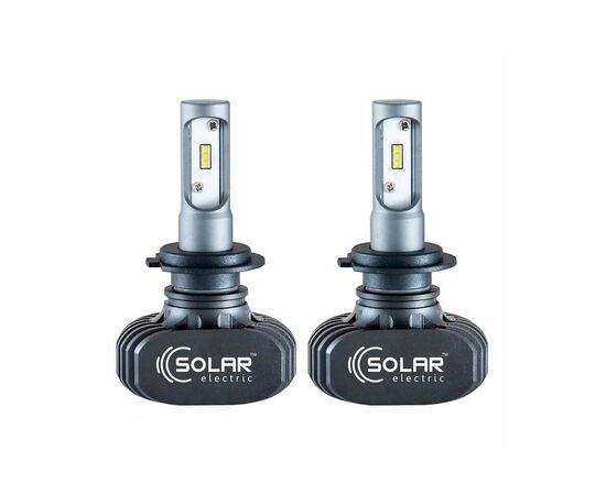 LED SOLAR H7 12/24V 6000K 4000Lm 50W Seoul CSP 19x19