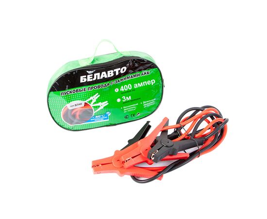 Провода для прикуривания 400A, 3м BELAUTO