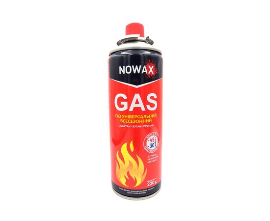 NOWAX Газовый баллон 400 ml 220g GAS NX40750