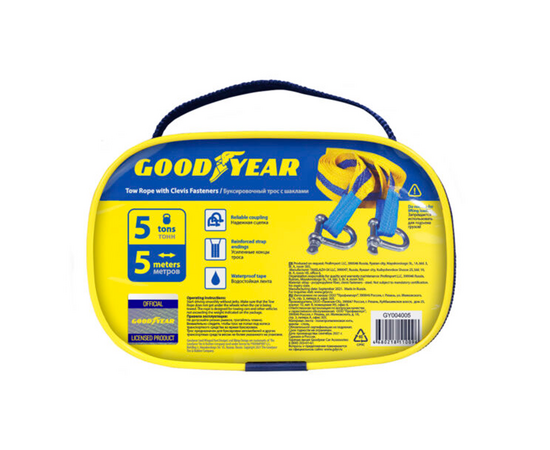 Трос-лента 5 т 5 м GoodYear с шаклами