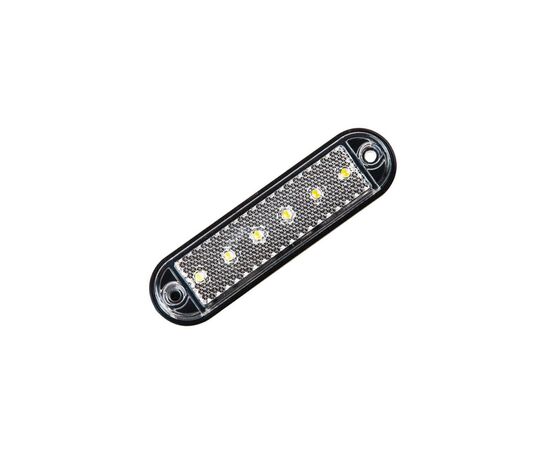 Фонарь лампа габарит желтый 6LED L0165-S