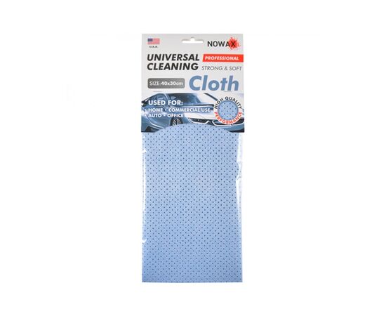 Салфетка из микрофибры перфорированная 40x30 NOWAX (синяя)