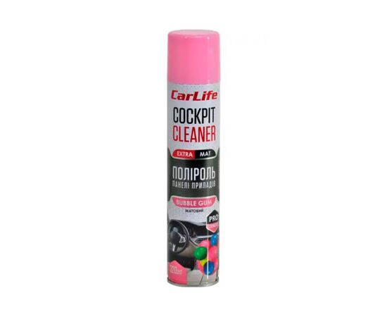 Carlife Полироль пластика Bubble Gum MAT CF348 320мл 