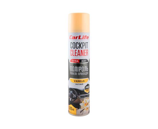 Carlife Полироль пластика Vanilla MAT CF340 320мл 