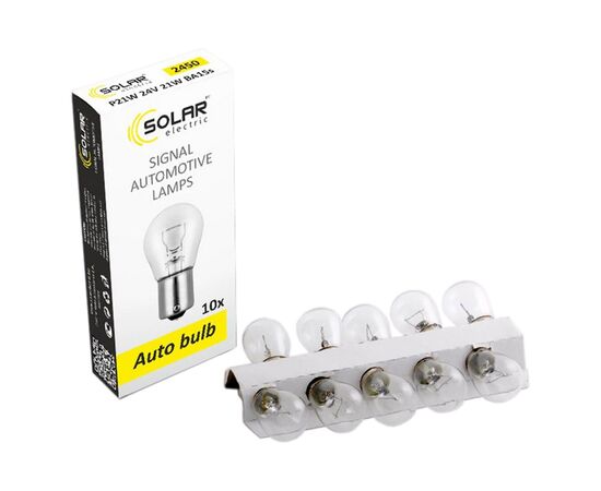 Solar P21W 24V 21W BA15s