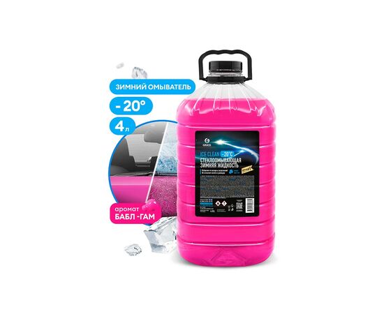 Grass Жидкость стеклоомывающая "Ice Clean" 4л