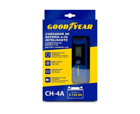 Зарядка для аккумулятора цифровая CH-4A GoodYear 