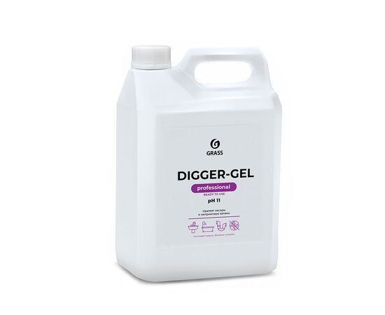 GRASS Гель для чистки труб "Digger-Gel"  5.3 кг.