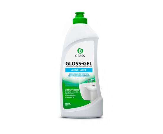 GRASS Чистящее средство для ванной комнаты "Gloss-GEL" 500 мл