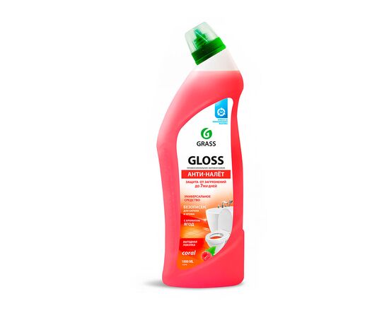 GRASS Чистящий гель для ванны и туалета "Gloss coral" 750 мл