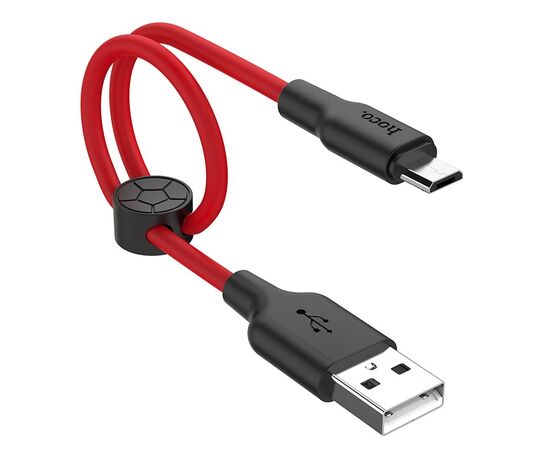 Hoco шнур силиконовый 2 метра micro USB X21