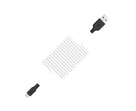 Hoco шнур силиконовый 2 метра micro USB X21