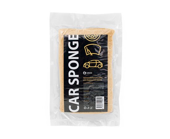 Grass Губка автомобильная крупнопористая Car Sponge