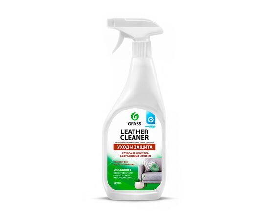 GRASS Очиститель-кондиционер кожи "Leather Cleaner" 600 мл бытовой