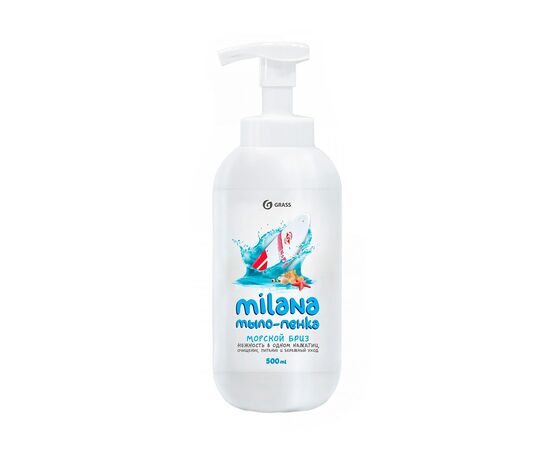 GRASS Жидкое мыло "Milana" пенка морской бриз 500 мл