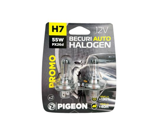 Лампочки для фар H7 12V 55W PX26d 2 шт. PIGEON