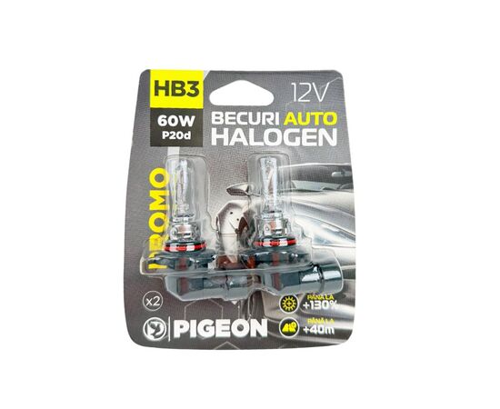 Лампочки для фар HB3 9005 12V 60W P20d 2 шт PIGEON